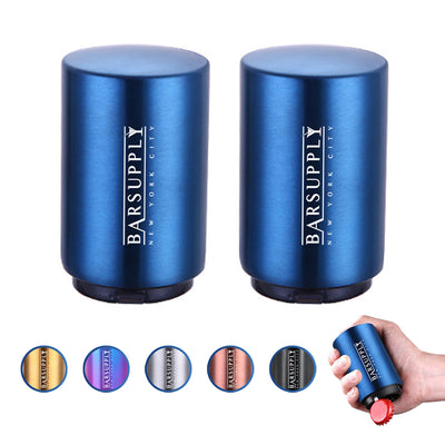 2-Pack Push Down Automatic Magnetic Beer Bottle Opener