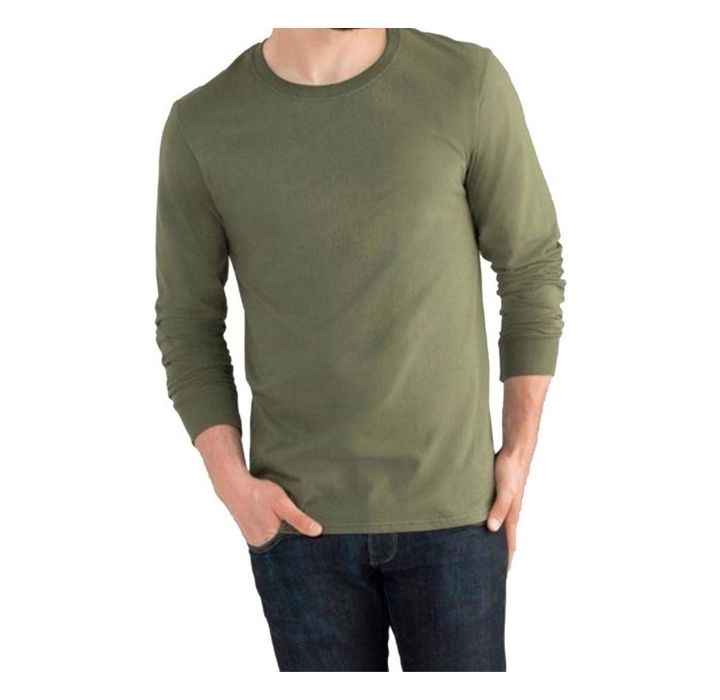 2-Pack Fruit of the Loom Men’s Eversoft Long Sleeve T-Shirt (Small)