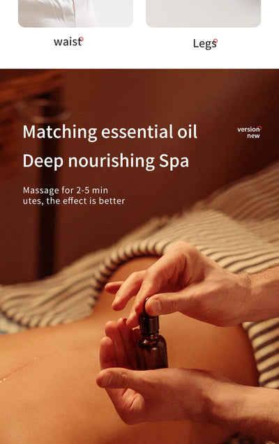 Cupping Massage Device – 6 Suction Modes, Red Light Therapy, 1200mAh, Rechargeable