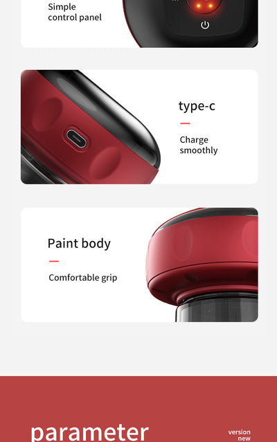 Cupping Massage Device – 6 Suction Modes, Red Light Therapy, 1200mAh, Rechargeable