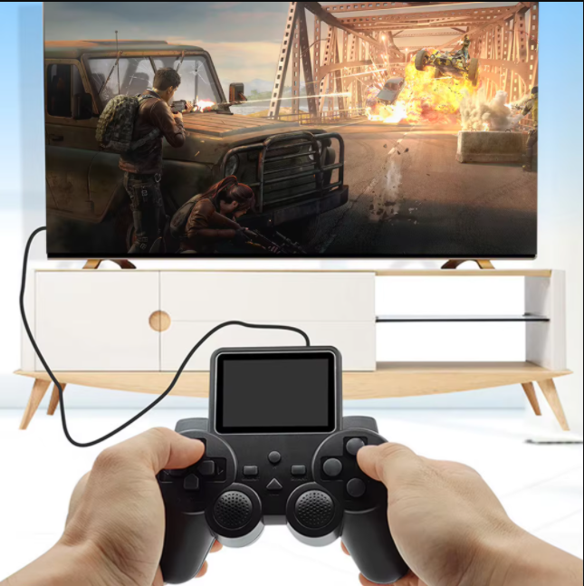 Mini Handheld Video Game Console – 520 Built-In Retro Games, Handheld Controller with AV Output