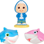 JJ, Blue Shark, Pink Shark