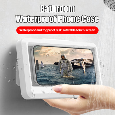 Waterproof Shower 360 Degree Rotating Phone Holder with Touch Screen Capability