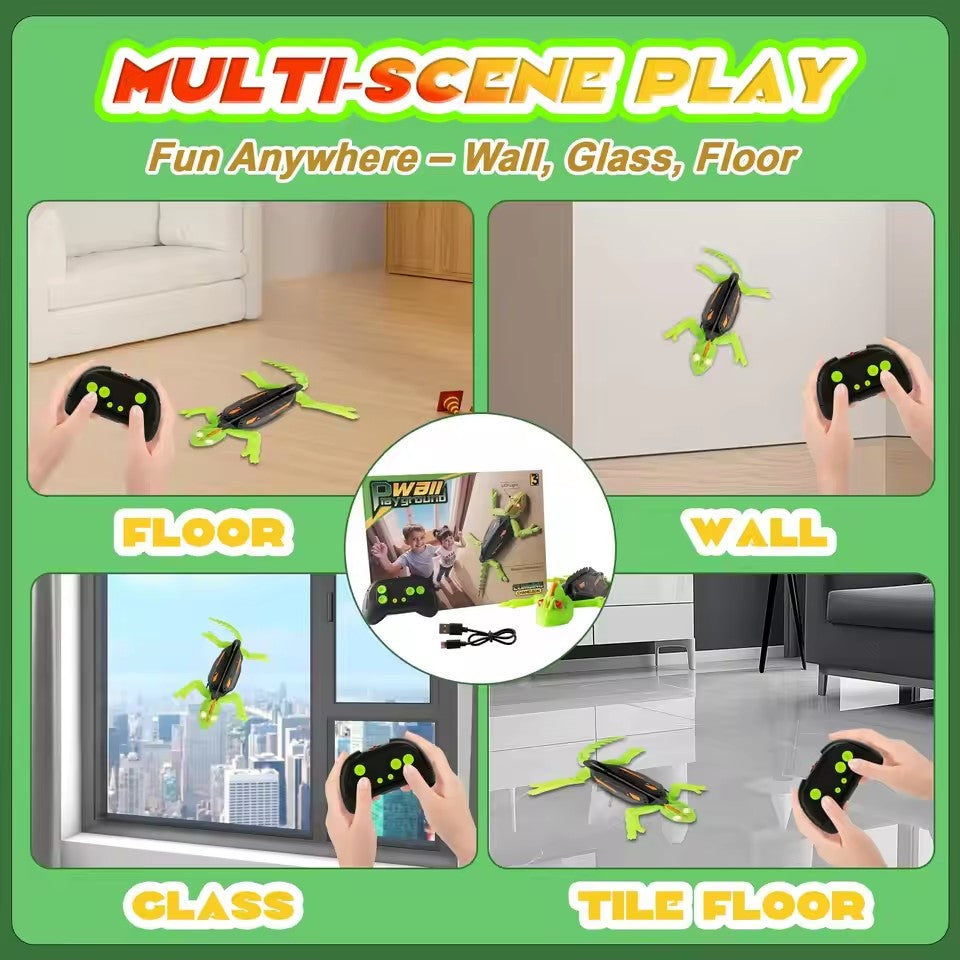 Wall Climbing Lizard - Remote Control Wall & Floor Climbing Toy
