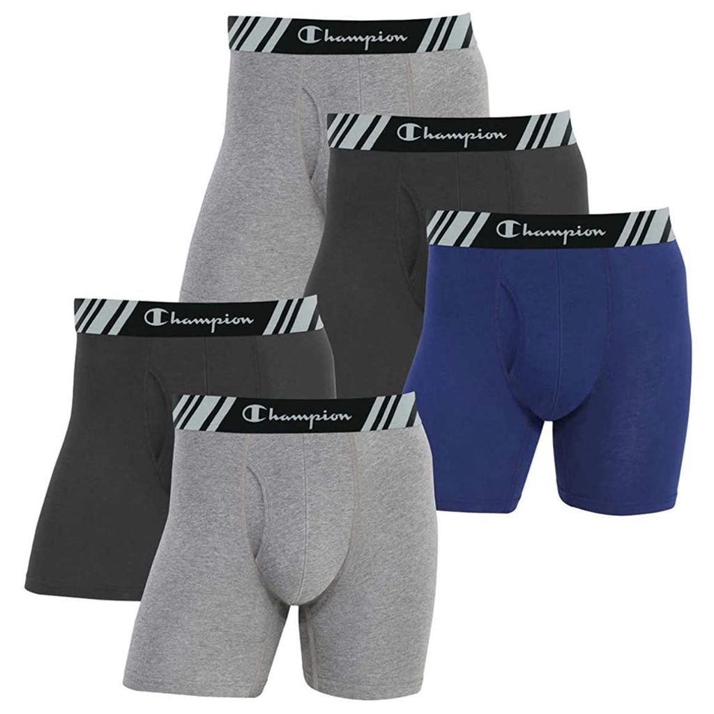 5-Pack Champion Elite Everyday Fit Boxer Briefs