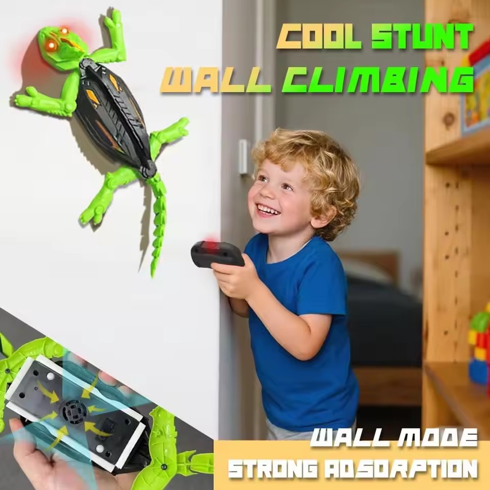 Wall Climbing Lizard - Remote Control Wall & Floor Climbing Toy