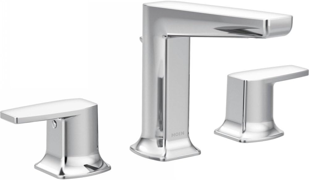 Moen Via Chrome Two-Handle Bathroom Faucet