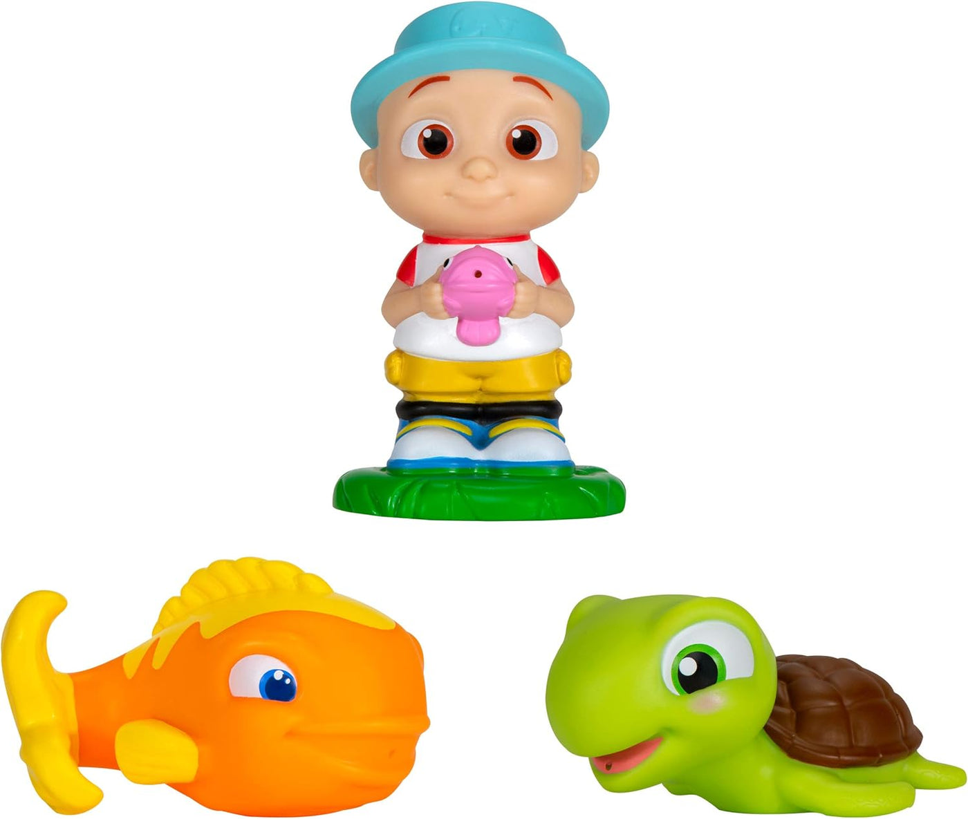 CoComelon 3-Pack Bath Squirter Toys - Fun and Colorful Water Play for Toddlers