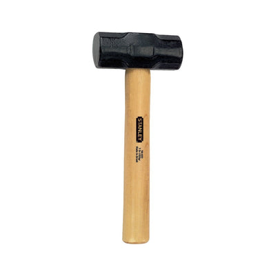 Stanley 3 lb Heavy-Duty Sledge Hammer with Durable Steel Handle and Shock-Absorbing Grip (Model 56-400)