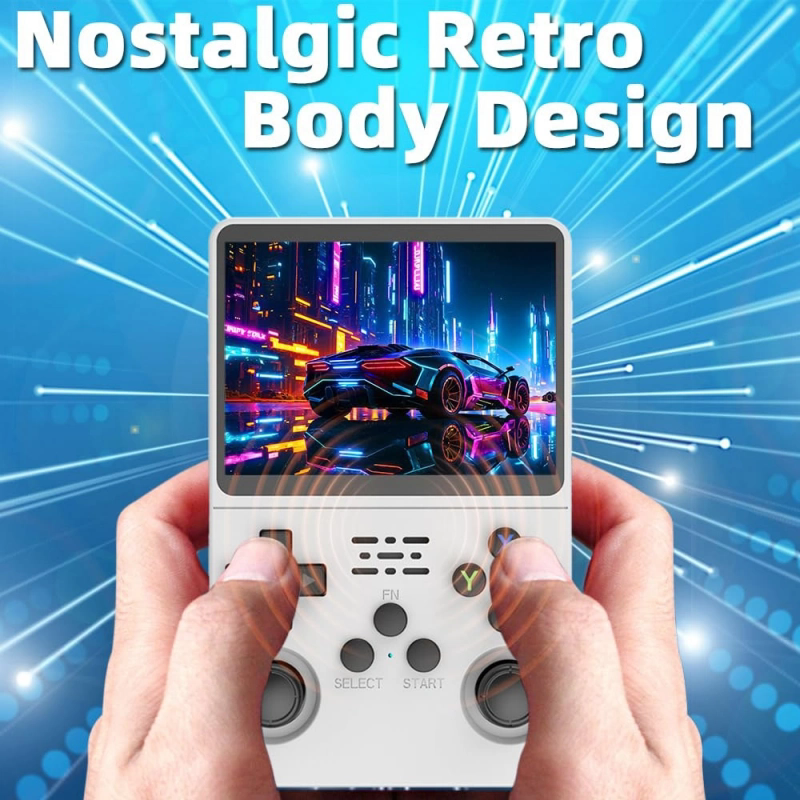 RetroRush Ultimate Retro Handheld Gaming Console – 128GB Pocket Arcade - 20k Games!