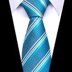 Ocean Blue Striped Texture