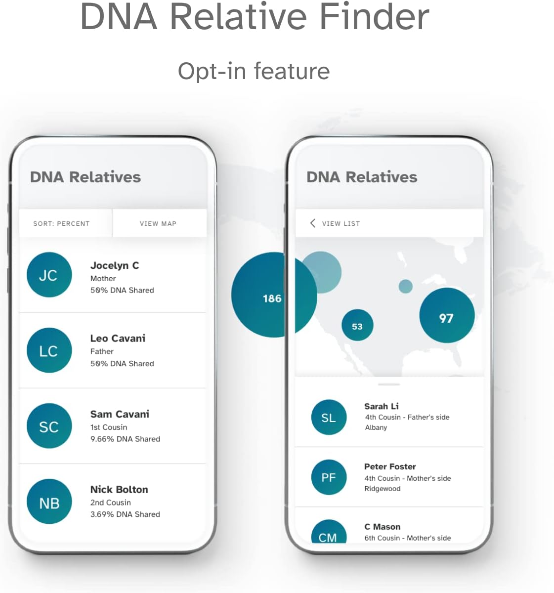 23andMe Ancestry Service - DNA Test Kit with Personalized Genetic Reports Including Ancestry Composition with 3500+ Geographic Regions, Family Tree, DNA Relative Finder and Trait Reports