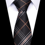 Charcoal Brown Check