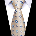 Sand Gold Blue Petals