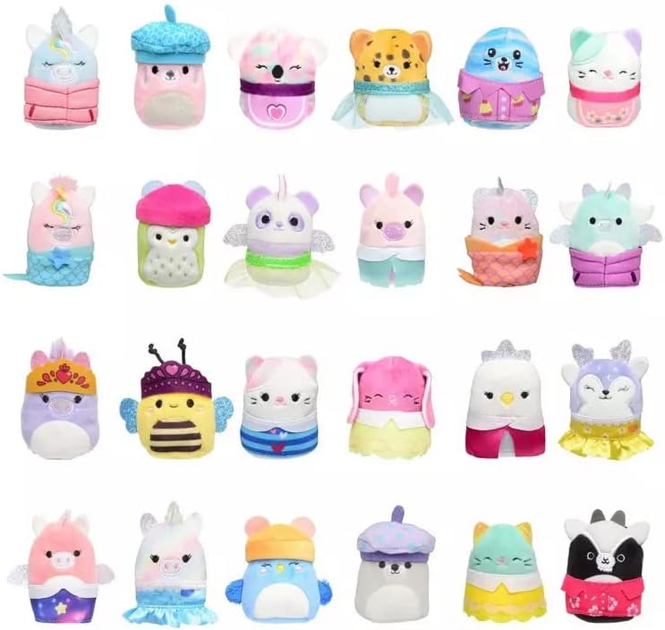 Squishmallows Squishville Mystery Mini Series 2 Plush Assortment Blind Package – (Mystery Egg)