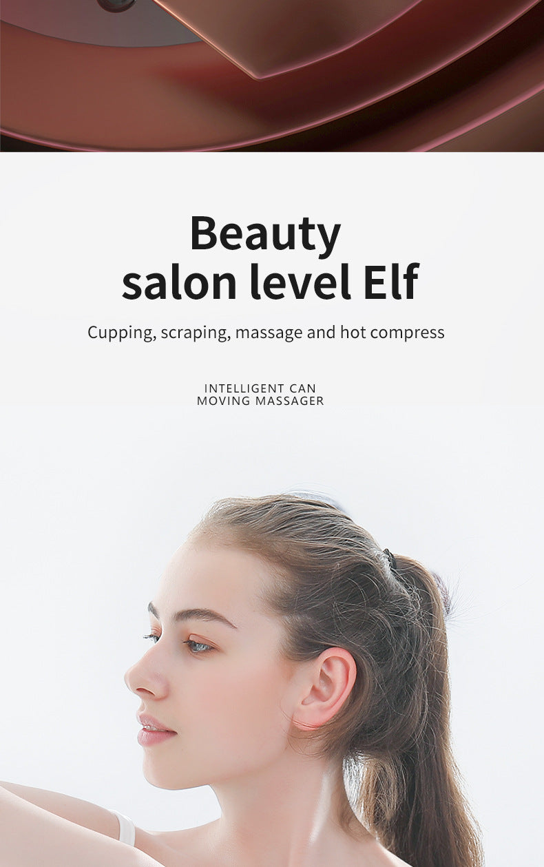 Cupping Massage Device – 6 Suction Modes, Red Light Therapy, 1200mAh, Rechargeable