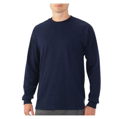 2-Pack Fruit of the Loom Men’s Eversoft Long Sleeve T-Shirt (Small)