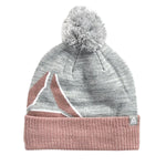 Light Grey Pom Beanie