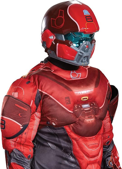 Disguise Men's Halo Red Spartan Muscle Costume XXL