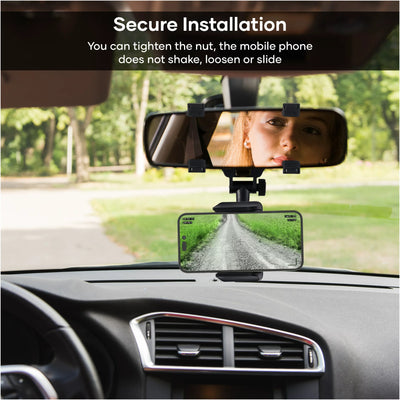 Universal Mirror Mount: Reflective Convenience for Your Device