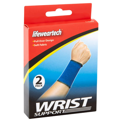 2-Pack Elastic Wrist Support Band