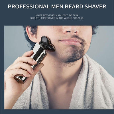 VUKO Head Shaver & Hair Clipper for Men (Model RQ676) – Skin-Friendly Blades, and Easy-to-Use Grooming Solution for Home or Travel