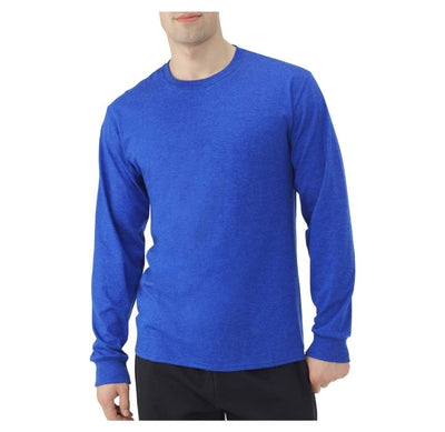 2-Pack Fruit of the Loom Men’s Eversoft Long Sleeve T-Shirt (Small)