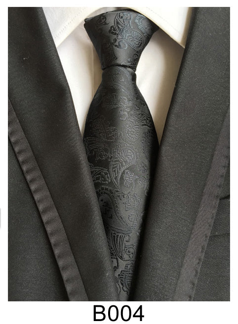 Men’s Neckties – Formal Classic Patterned Tie (50 Style Options, B Series)