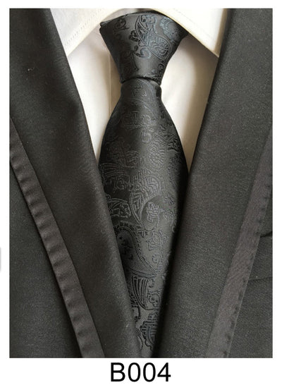 Men’s Neckties – Formal Classic Patterned Tie (50 Style Options, B Series)
