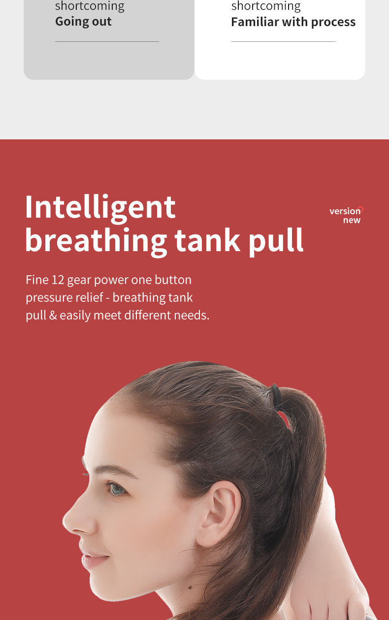 Cupping Massage Device – 6 Suction Modes, Red Light Therapy, 1200mAh, Rechargeable