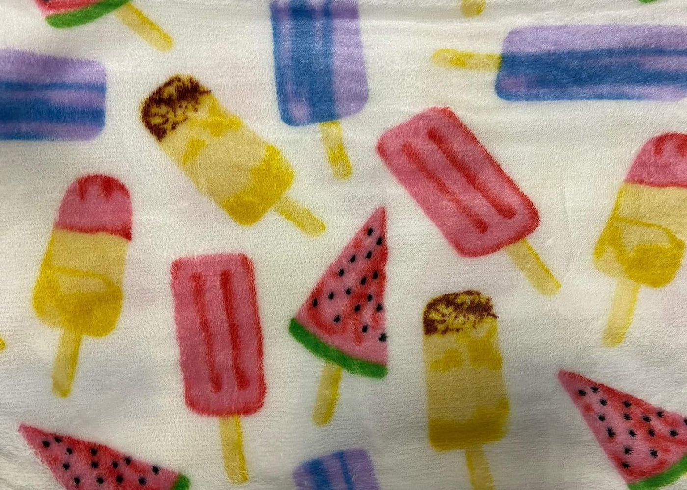 Summertime Fun Fleece Throw Blanket 50x60 – Soft & Lightweight