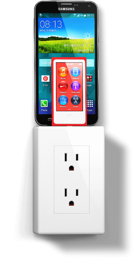 2-PACK thingCHARGER - The Awesome New Charger for All Your Things