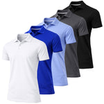 Black & Charcoal & Light Blue & Navy & White