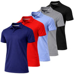 Black & Charcoal & Light Blue & Navy & Red
