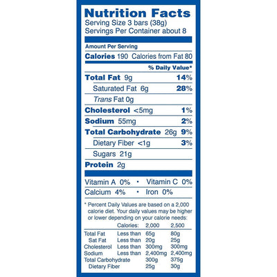 Crunch Snack Size Chocolate Bar - Creamy Milk Chocolate and Crisped Rice - Individually wrapped Snack Size Crunch Candy bars