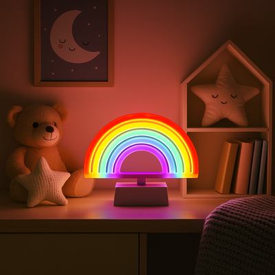 Rainbow Neon LED Lamp
