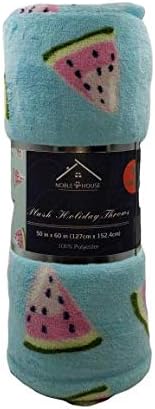 Summertime Fun Fleece Throw Blanket 50x60 – Soft & Lightweight