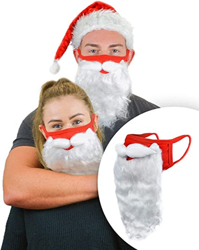 3-Pack Santa Beard Face Mask