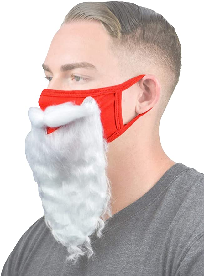 3-Pack Santa Beard Face Mask