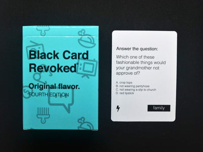 Black Card Revoked Fourth Edition - Black Culture Trivia Game | Laugh Out Loud, Dance & Sing with This Adult Card Game