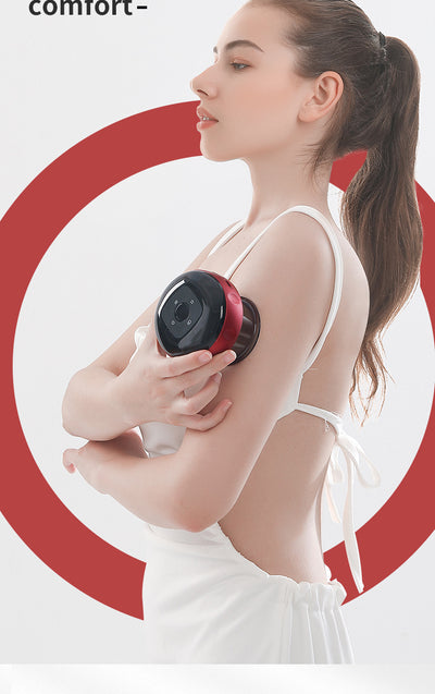 Cupping Massage Device – 6 Suction Modes, Red Light Therapy, 1200mAh, Rechargeable