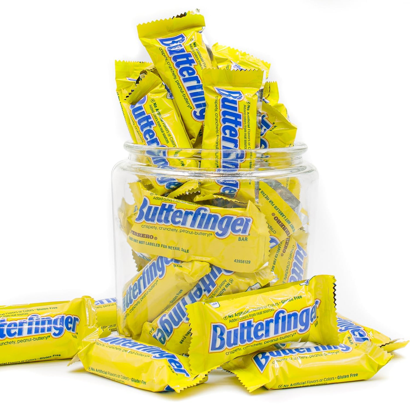 BUTTERFINGER Fun Size Bars – Individually Wrapped, Crispety-Crunchety Peanut-Buttery Candy (1–4 lb Options)