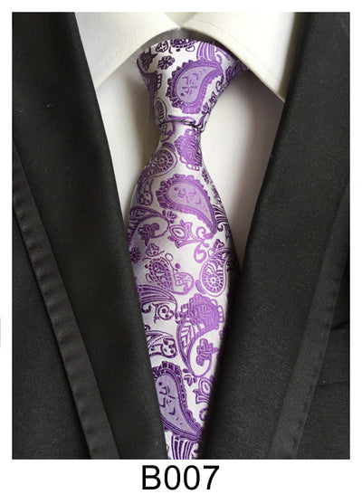 Men’s Neckties – Formal Classic Patterned Tie (50 Style Options, B Series)