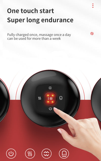 Cupping Massage Device – 6 Suction Modes, Red Light Therapy, 1200mAh, Rechargeable