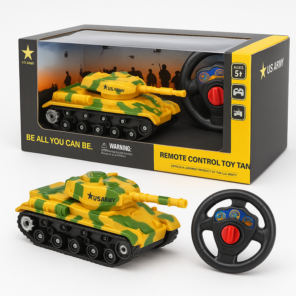 U.S. Army Remote Control Toy Tank