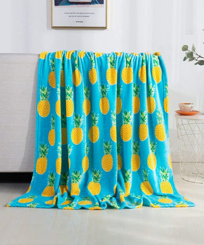Summertime Fun Fleece Throw Blanket 50x60 – Soft & Lightweight