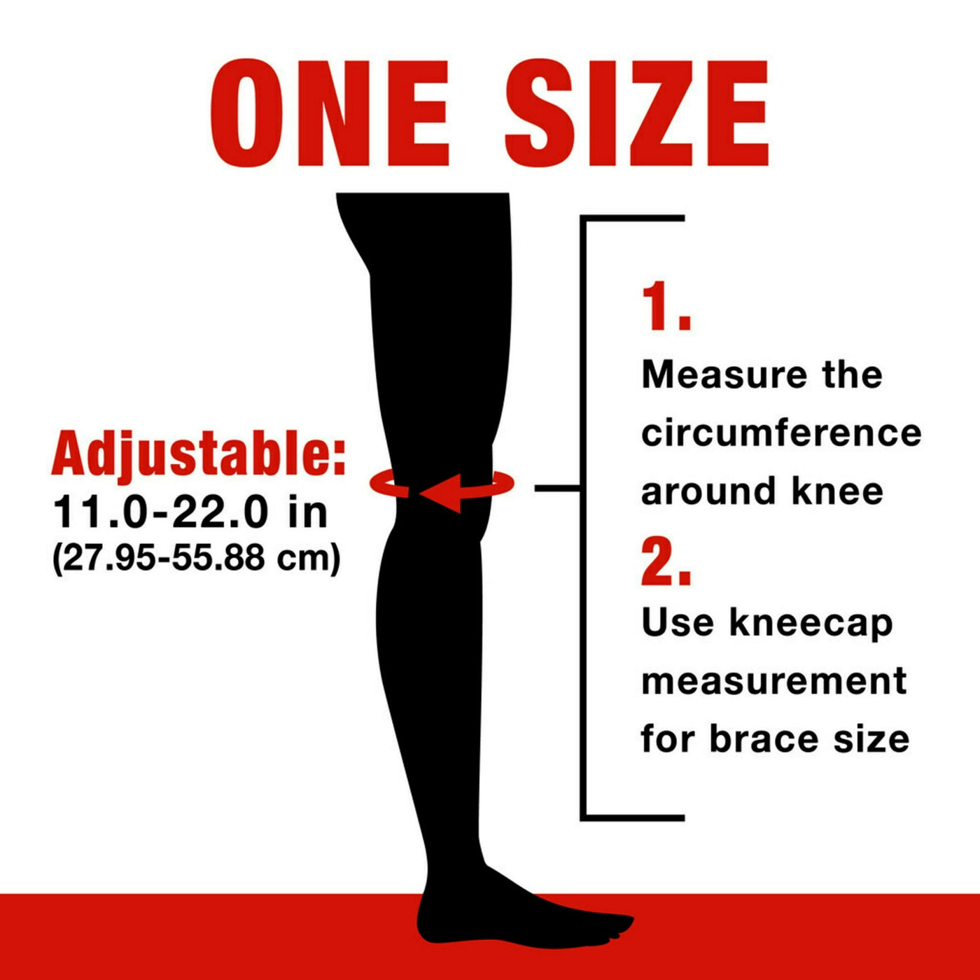 ACE Adjustable Support Braces – Choose from Knee, Ankle & Back Stabilizers