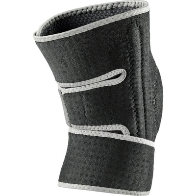 ACE Brand Knee Support with Side Stabilizers, Adjustable, Black/Gray, 1 Support