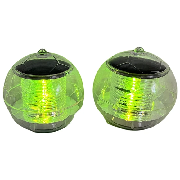 2-Pack Floating Solar Color Changing Lamps for Pool, Garden