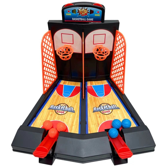 Tabletop Basketball Shooting Game Well Played Toys Dual Launcher Head ...
